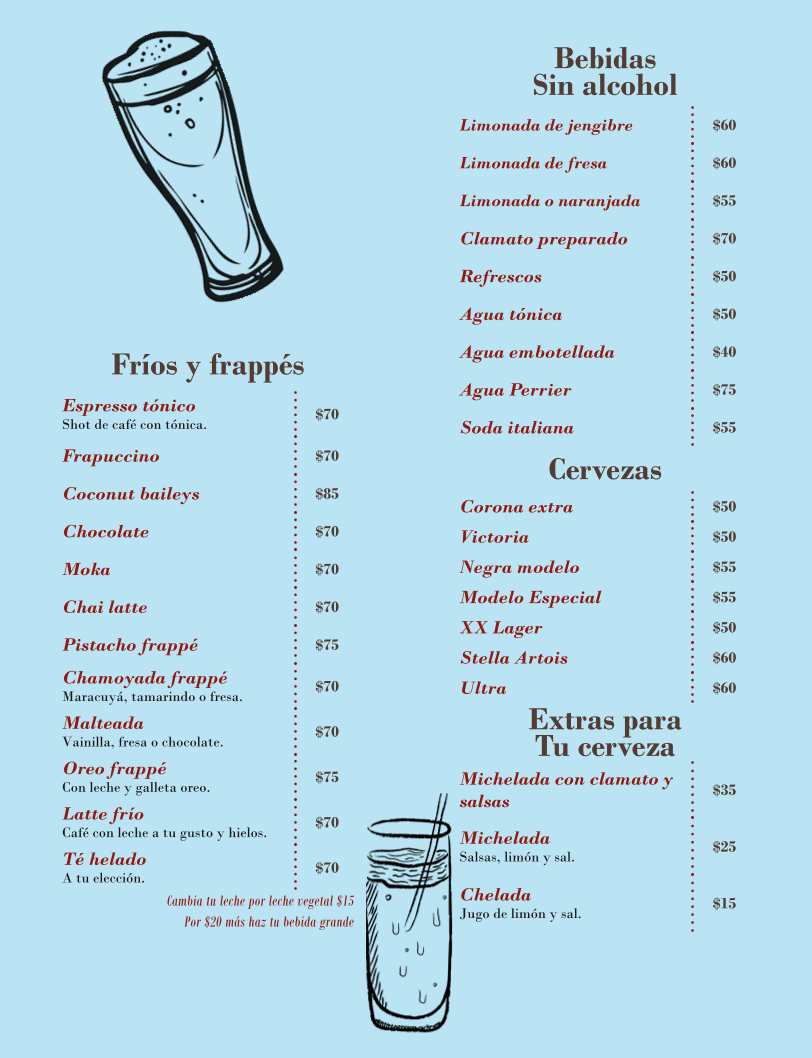 Vintage Coffee & Bar Menu - Image 4