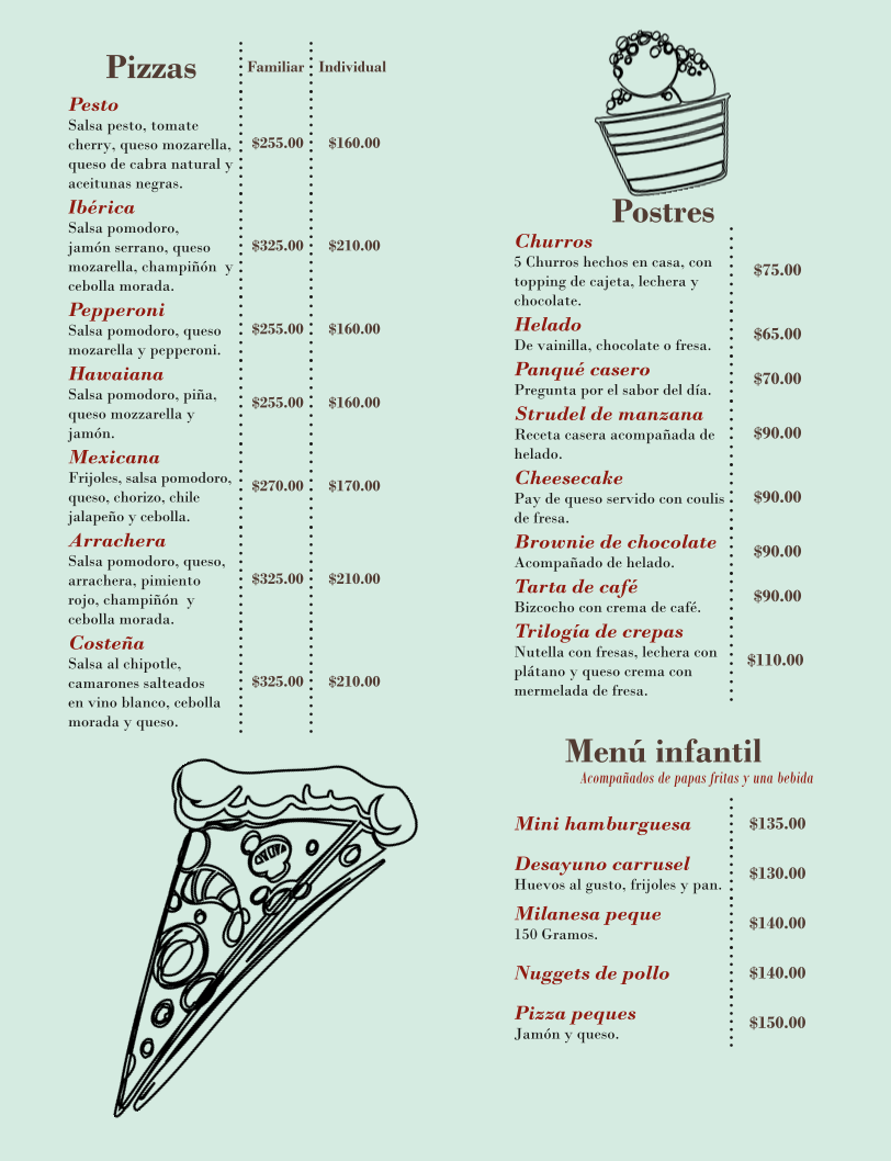 Vintage Coffee & Bar Menu - Image 5
